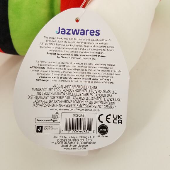 Squishmallows Cinnamoroll Sanrio Hello Kitty Christmas Elf Plush Kelly Toy - Picture 5 of 10